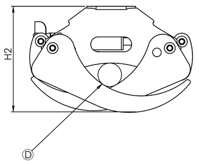 International Construction Machinery GRA-R Series Log Grapples